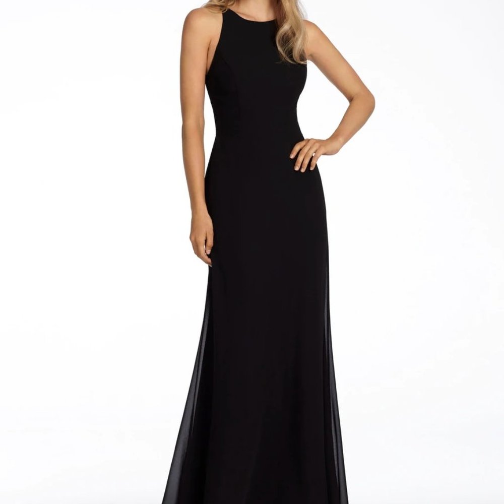 Hayley Paige Occasions Bridesmaid Dress - 5714 - BURGUNDY